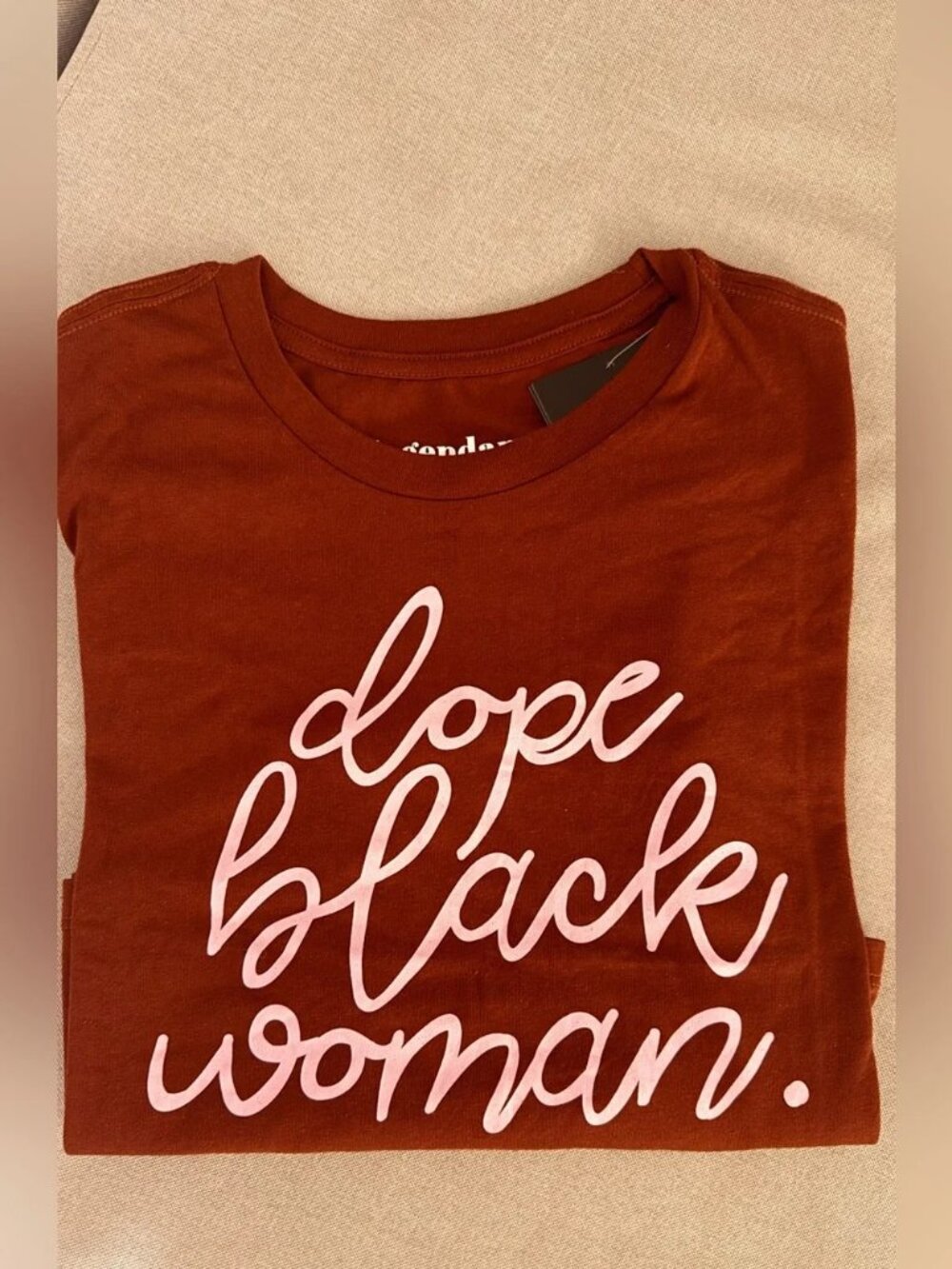 Legendary Rootz Dope Black Woman Graphic Tee Women's Size 2XL NWT Shirt - Picture 3 of 4